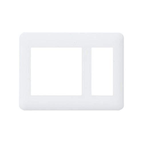 パナソニック(Panasonic) コスモシリーズワイド21 コンセントプレート 3連用 2連接穴+...