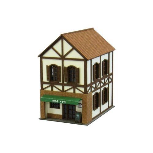 1/150 なつかしのジオラマシリーズ レストランA (ペーパークラフトキット)