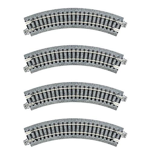 KATO Nゲージ ユニトラックコンパクト曲線線路R150-45° 4本入 20-174 鉄道模型用...