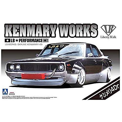青島文化教材社 1/24 リバティーウォークシリーズ No.3 ニッサン スカイライン ケンメリ 4...