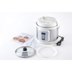 D＆S 家庭用マイコン電気圧力鍋 4.0L レシピブック付き STL-EC50