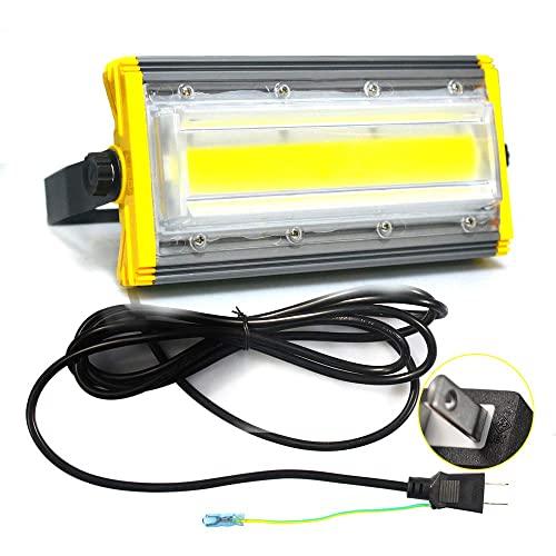 HIKARI独占販売 LED投光器 50W led作業灯 二代目 850w相当 8000LM 薄型 ...