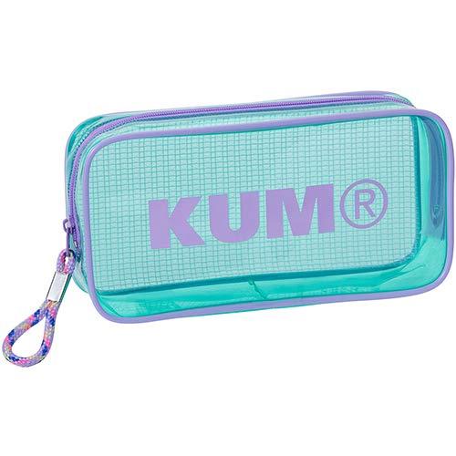 KUM クリアペンポーチ グリーン KM175M レイメイ藤井