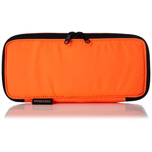 [ノーマディック] ペンケース 大容量 二階建て 軽量 収納力 PN-21 ネオンオレンジ SS