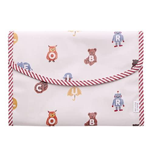 ジェラートピケ gelato pique アルファベット柄 母子手帳ケースL ジェラピケ(PI-ピン...