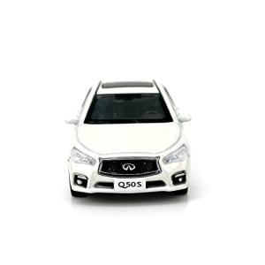 Paudi Model 1/64 Infiniti Q50S ミニカー コレクション 白 完成品｜べるおさ本舗