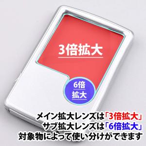 50%offクーポン有 カード ルーペ LED...の詳細画像4