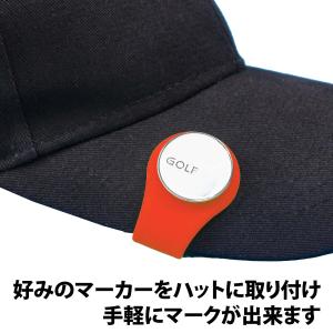 50%offクーポン有 ゴルフマーカーハットク...の詳細画像3