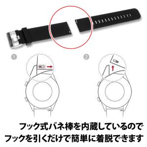 スマートウォッチ ベルト バンド シリコン ラ...の詳細画像5