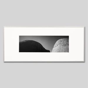 IGREBOW オーストラリア カタジュタ 風の谷 アイグレボウ インテリアフォト アルミフレーム ビッグサイズ モノクローム