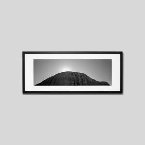 IGREBOW オーストラリア カタジュタの岩 アイグレボウ インテリアフォト ウッド黒フレーム ビッグサイズ モノクローム