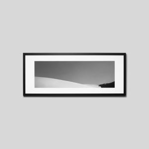 IGREBOW モンゴル ゴビ砂丘 アイグレボウ インテリアフォト ウッド黒フレーム ビッグサイズ モノクローム