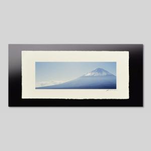 IGREBOW 山梨県 雄大な富士山 アイグレボウ インテリアフォト 越前塗板フレーム ビッグサイズ カラー写真