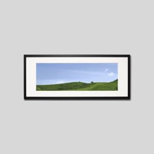 IGREBOW ニューカレドニア グランドテール島中部 放牧の風景 アイグレボウ インテリアフォト ウッド黒フレーム ビッグサイズ カラー写真