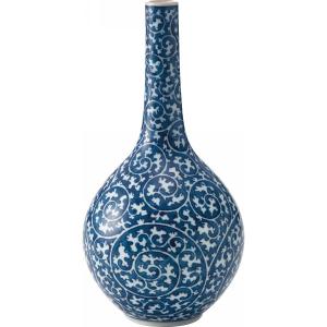 有田焼 福丈窯 藤絵 花瓶 花器 和食器 作家物 デザイナー 上等品 高級