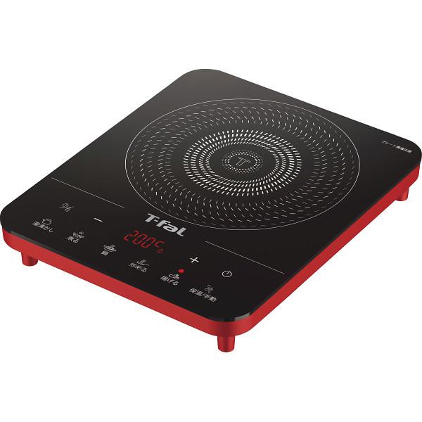 ティファール フルフラットIH リーガルレッド Tefal IH コンロ 卓上 持ち運び キッチン ...