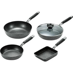 ブラナーノII IH対応着脱ハンドル鍋 6点セット MB-2442 ( 1セット