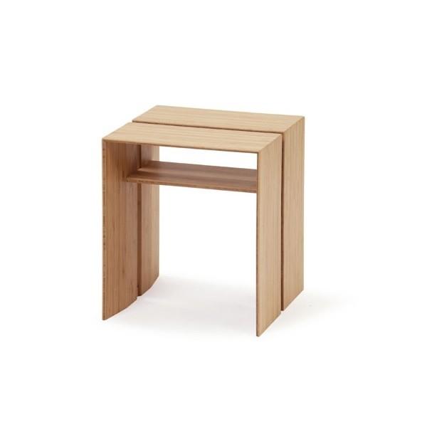 期間限定！ポイント大増量中！スリットスツール TEORI テオリ ベンチ チェア 椅子 竹集成材で作...