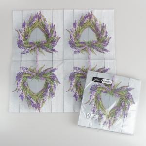 ランチナプキン 20枚入 PAPER+DESIGN ペーパーデザイン ペーパーナプキン ドイツ製 33×33cm ラベンダー PD200140 在庫有り