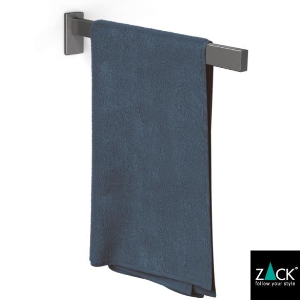 タオルレール グラファイト加工 ガンメタ ブラックステンレス タオル掛け タオル収納 収納 DIY ...