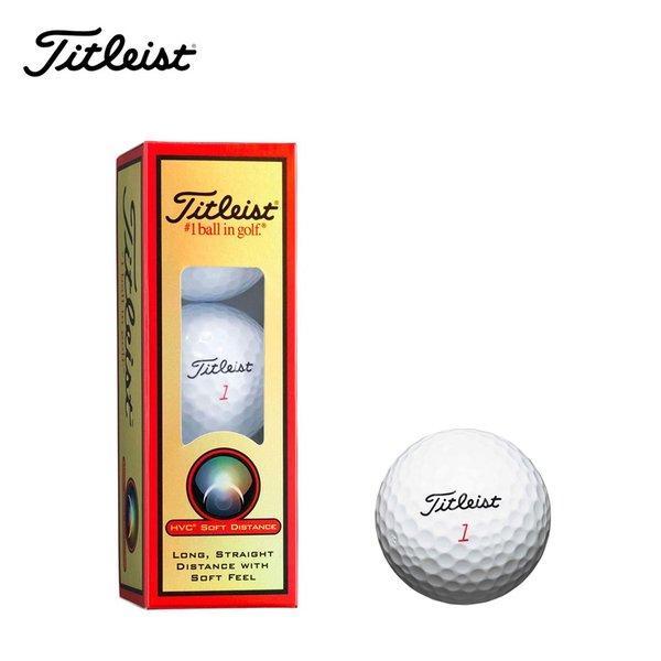 Titleist タイトリスト ゴルフ ラウンド用品 ゴルフボール HVC SOFT DISTANC...