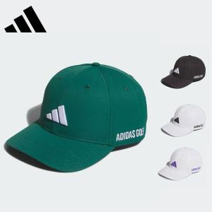 セール adidas アディダス メンズ ゴルフ 帽子 キャップ サイドロゴ IHS23 24FW 秋冬 吸湿性 AEROREADYスウェットバンド つばカーブ