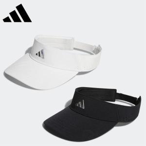 セール adidas アディダス メンズ ゴルフ 帽子 バイザー メタルロゴ MGS00 23SS 春夏 フリーサイズ つばカーブ 吸湿性｜bespo