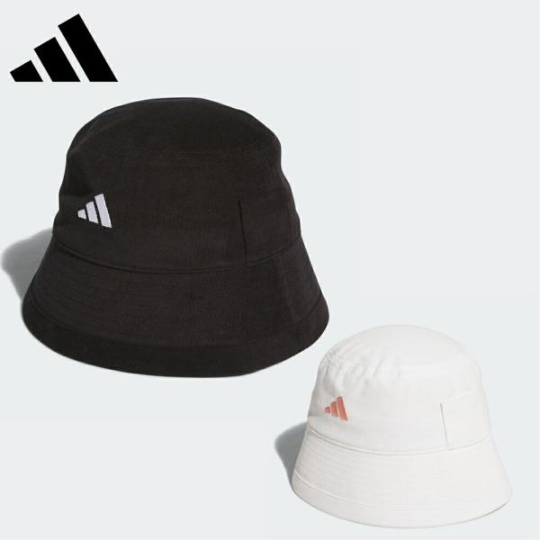 adidas アディダス メンズ ゴルフ 帽子 ハット コーデュロイ バケットハット MMS80 2...
