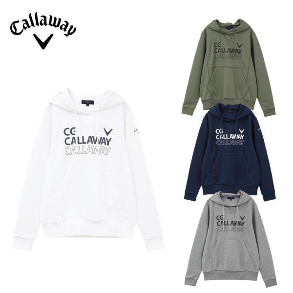 Callaway キャロウェイ レディース ゴルフウェア パーカー 西村プロ着用 ダンボールスウェッ...