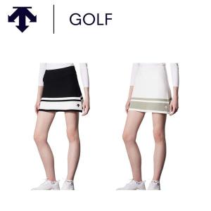 DESCENTE GOLF デサントゴルフ レディース ゴルフウェア スカート ニットスカート DGWXJE03 24SS 春夏 ポケット2つ付き スポーティーの商品画像