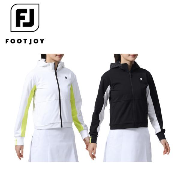 セール FOOTJOY フットジョイ レディース ゴルフウェア パーカー ハイブリッド長袖フルジップ...