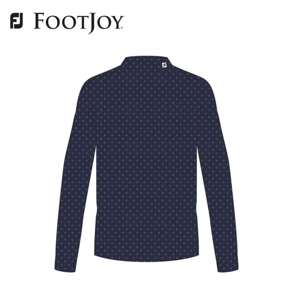 セール FOOTJOY フットジョイ メンズ ゴルフウェア シャツ フラワーアイコン蓄熱保温長袖モッ...