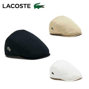 セール LACOSTE ラコステ メンズ ゴルフ 帽子 キャップ ベーシックコットンハンチング RK1130J-99 23FW 秋冬 コットン カツラギ素材 ハンチング｜bespo