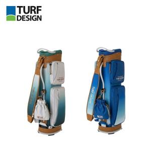 TURF DESIGN ターフデザイン メンズ ゴルフ キャディバッグ TDCB-BD70 24SS 春夏 ポケット形状 フィドロック 小物入れ 47インチ対応｜bespo