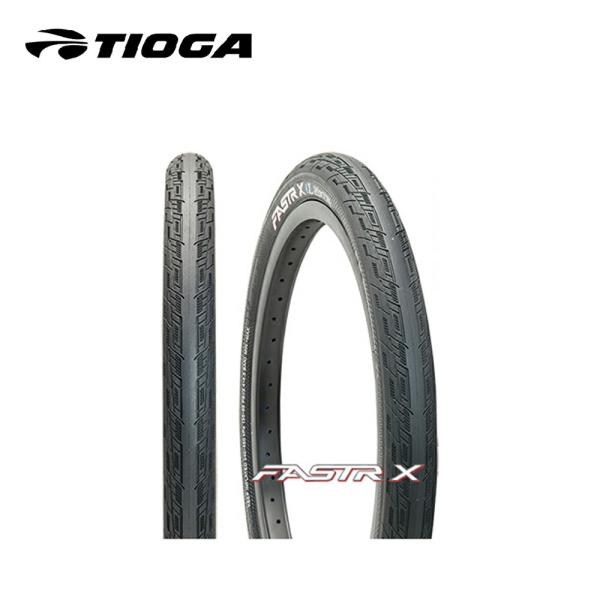 TIOGA タイオガ 自転車アクセサリー タイヤ ファストR X 20x1.3 8 小径車用タイヤ ...
