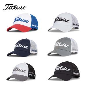 Titleist タイトリスト メンズ ゴルフウェア 帽子 キャップ ツアーパフォーマンス メッシュ キャップ HJ2CPM 24SS 春夏 機能性｜bespo