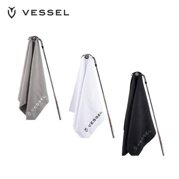 VESSEL ベゼル メンズ ゴルフ タオル Magnetic Golf Towel 2023 24...