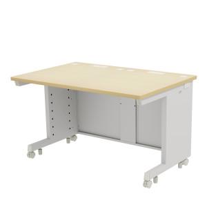 サンワサプライ ED-SK12080LM eデスク(薄い木目)W1200×D800×H700【受注生...