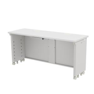 サンワサプライ ED-SK15050W eデスク(ホワイト)W1500×D500×H700【受注生産...