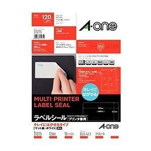 31275 マルチプリンタラベル ~各種表示用・再はくりタイプ~(A4サイズ・12面・10シート)