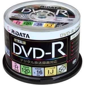 RiDATA D-RCP16X.PW50RD K 録画用DVD-R スピンドルケース50枚入｜best-denki