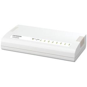 ETG-ESH08WCM マグネット付 省電力機能付 IODATA 1000BASE-T