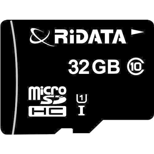 RiDATA WRI-MSH032GC10U1 microSDカード 32GB ブラック