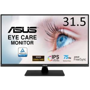 【新品未使用】ASUS VA27DCP 27型 フルHD 液晶ディスプレイ ASUS、広視野角なIPSパネル採用の27型フルHD液晶ディスプレイ「VA27DCP