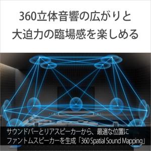 ソニー SA-RS5 C リアスピーカー ブラ...の詳細画像3