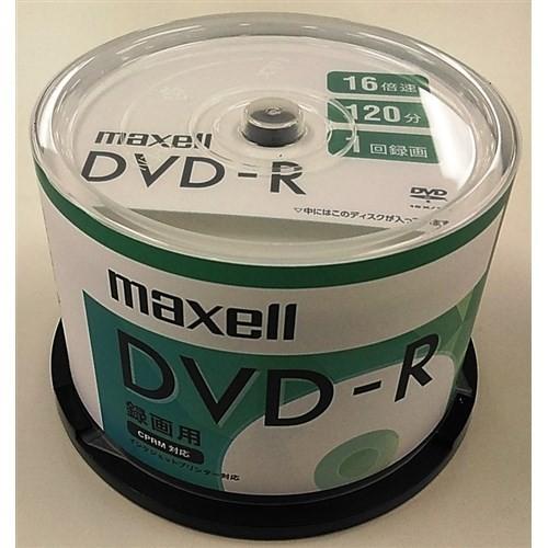 マクセル（株） DRD120SIPW50SP 録画用DVD-R ホワイトディスク 50枚入り マクセ...