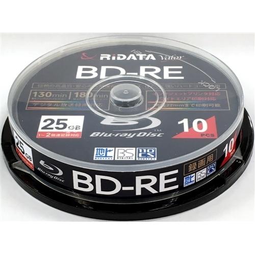 RiDATA BD-RE130PW 2X.10SP C BD-REディスク インクジェットプリンター...