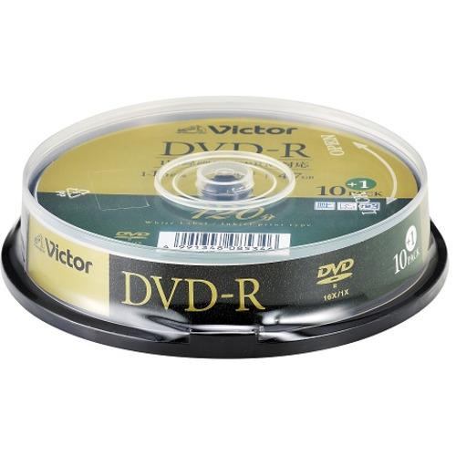 Victor VHR12JP11SJ5 ビデオ用 16倍速 DVD-R 11枚パック 4.7GB 1...