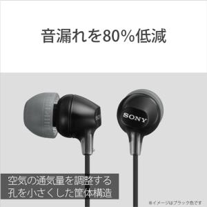 ソニー MDR-EX15LP B 密閉型インナ...の詳細画像1