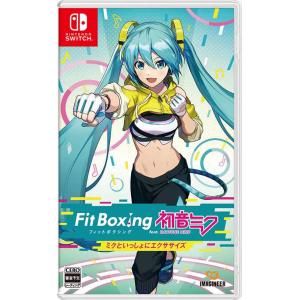 Fit Boxing feat. 初音ミク ‐ミクといっしょにエクササイズ‐　Nintendo Switch　HAC-P-BCKJA｜ベスト電器Yahoo!店
